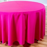 Fuchsia Round Table Cloth 120" - (60" Round Tables) 