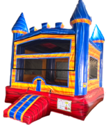 Marble Castle Bounce House w/Basketball Hoop InsideBest for ages 4+ Coming Soon!