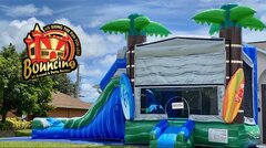<b><font color=blue><b>Beach Combo (Wet) w/Basketball Hoop Inside</font><br><small>Best for ages 3+<br> <font color=red>Space Needed 20 W x 32 L x 19 H</font></b></small>