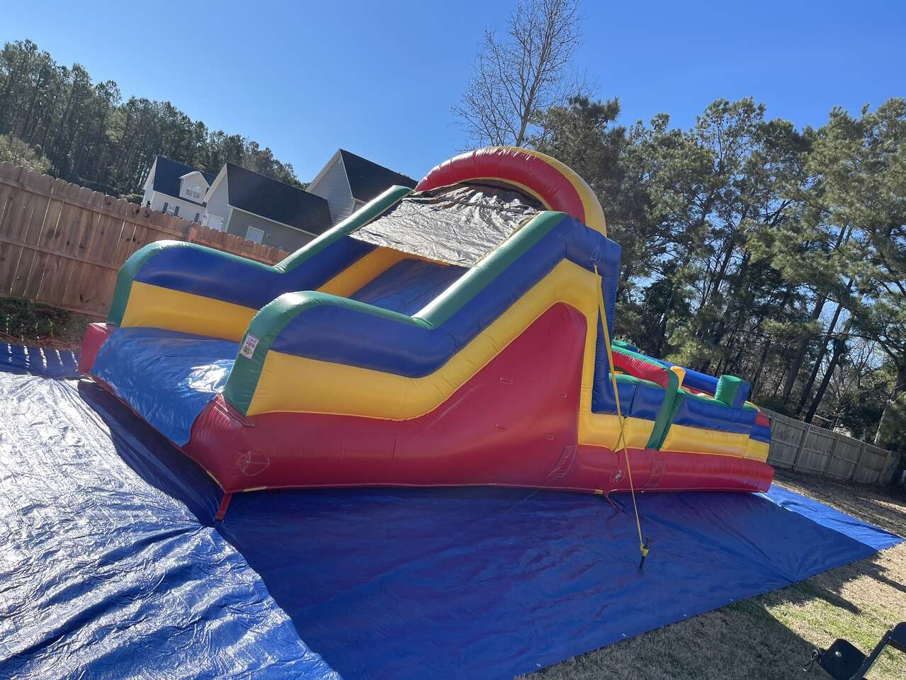 38 foot inflatable obstacle course