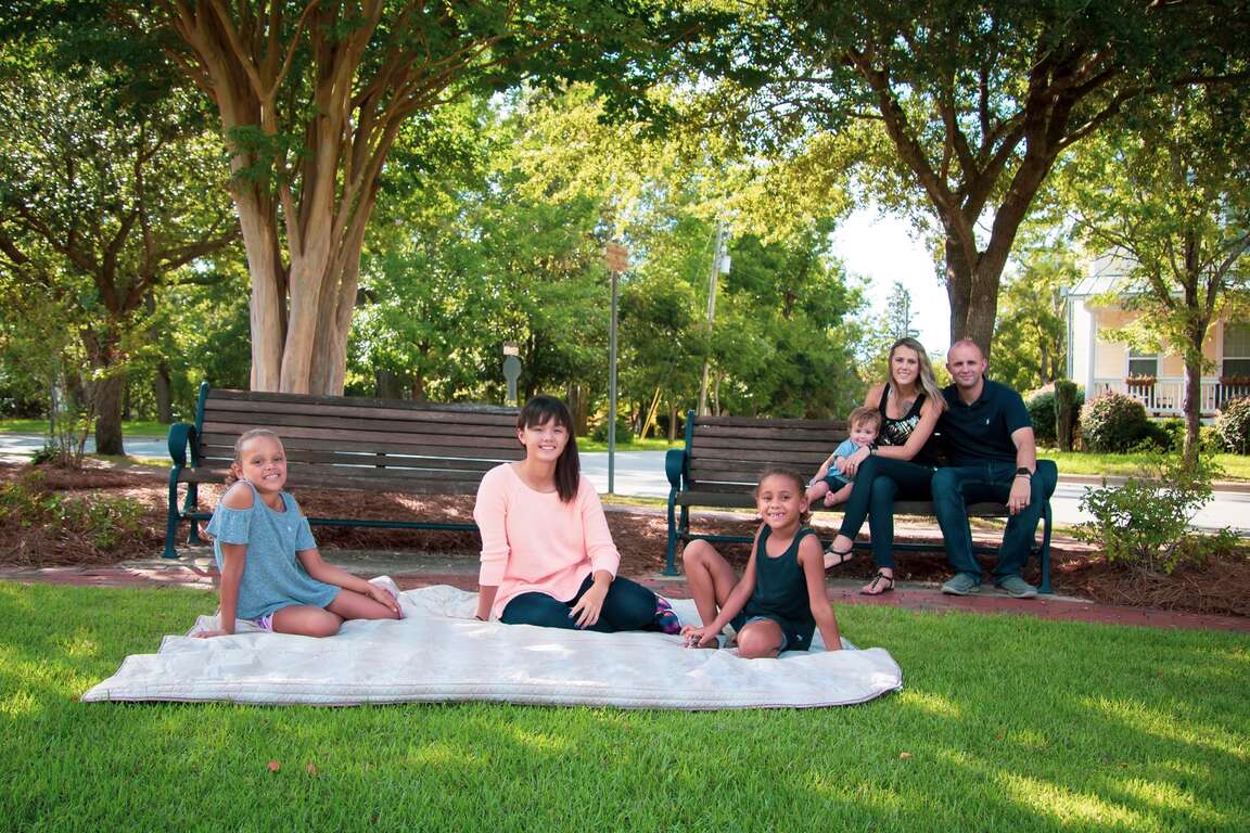 Bouncing Betty Bounce Houses Owners family picture