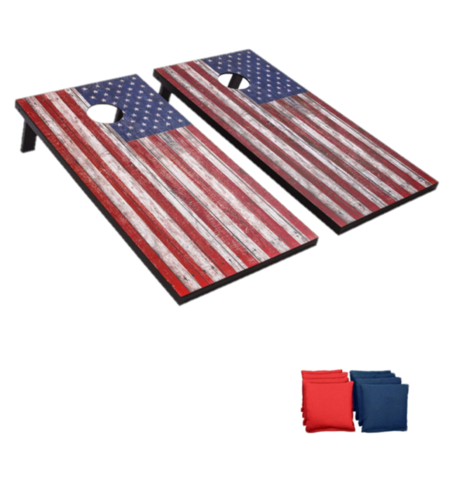 AMERICAN FLAG CORNHOLE BOARDS