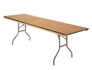 8 Ft. Wooden Table