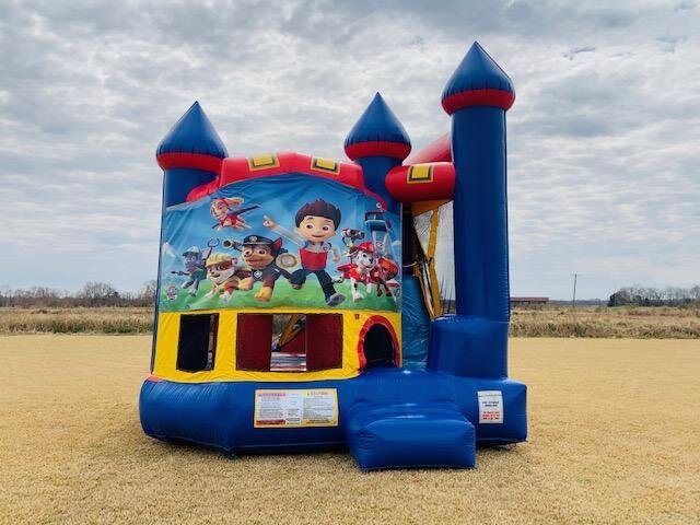 Paw Patrol Bounce House With Slide Youngsville La