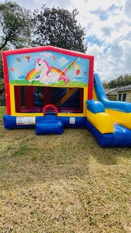 Unicorn Themed Fun Jump Combo Rentals 