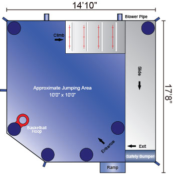 Baby Shark Combo Rental Floor Plan