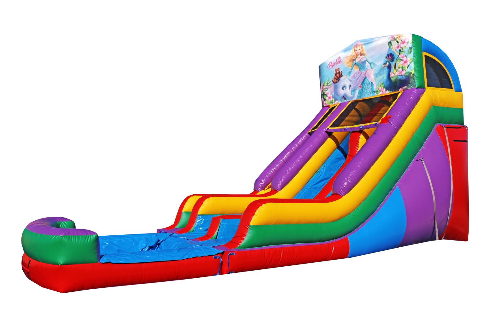 Barbie 18' Double Lane Water Slide