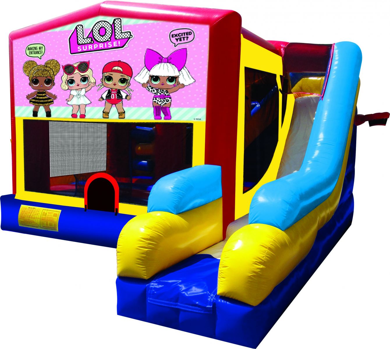 Breaux Bridge La LOL Surprise Bounce House With Slide