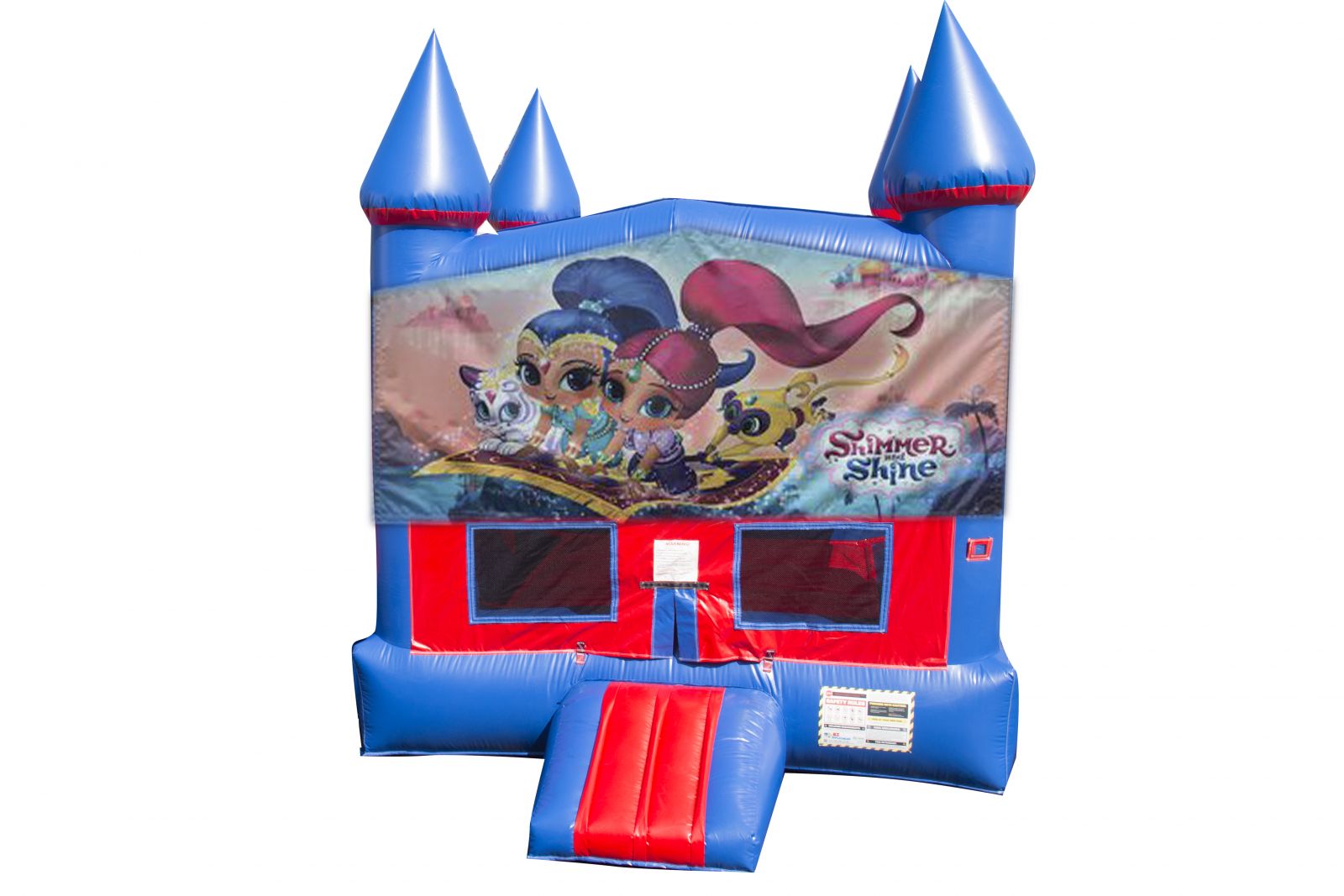 Shimmer and Shine Bounce House Front