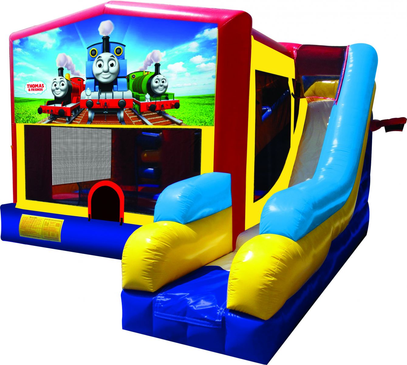 Thomas The Train 7N1 Inflatable Combo Fun Jump Party Rental Bouncingbuddies Lafayette LA