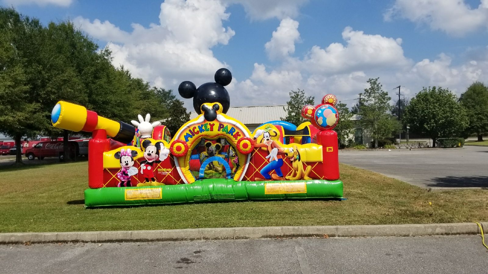 Toddler Mickey Park Learning Club House Inflatable