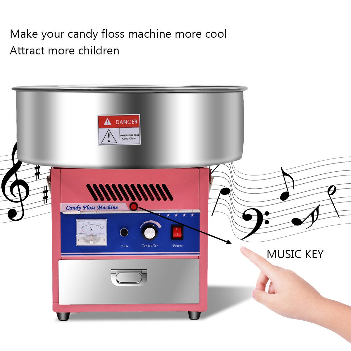 Cotton Candy Machine With Music