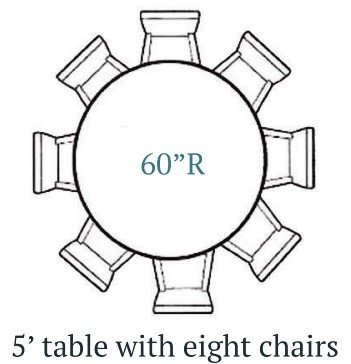 5 Ft Round Table 1 With Chairs 8 Al Bouncingbuds Com Lafayette La 5 Ft Round Table 1 With Chairs 8, Round Table Lafayette