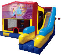 Cinderella 7N1 Bounce & Slide Combo