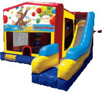Curious George 7N1 Bounce & Slide Combo