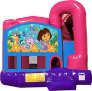 Dora the Explorer 4N1 Bounce House Combo (Pink)