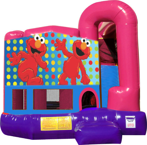 Elmo 4N1 Bounce House Combo (Pink)