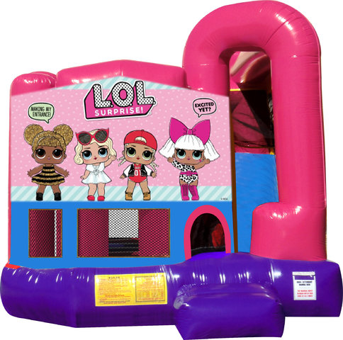 LOL Surprise 4N1 Bounce House Combo (Pink)