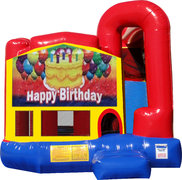 Happy Birthday Cake 4N1 Fun Jump Combo