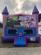 Zombies Fun Jump With Basketball Goal (Pink)