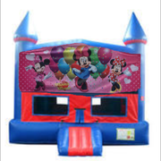 Minnie Mouse Bounce House with Basketball Goal