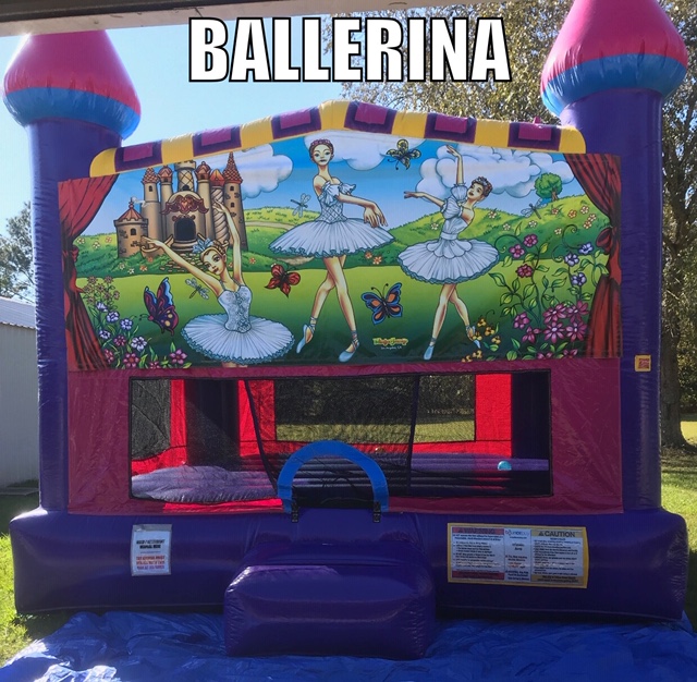 Ballerina Fun Jump Rental Youngsville LA