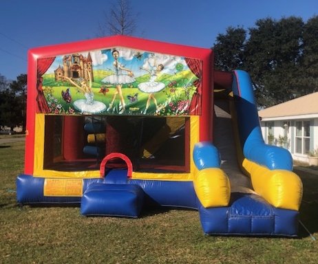 Ballerina 7N1 Inflatable Combo Fun Jump