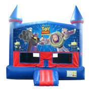 Toy Story Bounce House with Basketball Goal