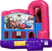 Cars 4N1 Bounce House Combo (Pink)