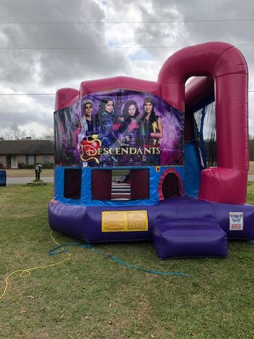 Disney Descendants 4N1 Bounce House Combo (Pink)