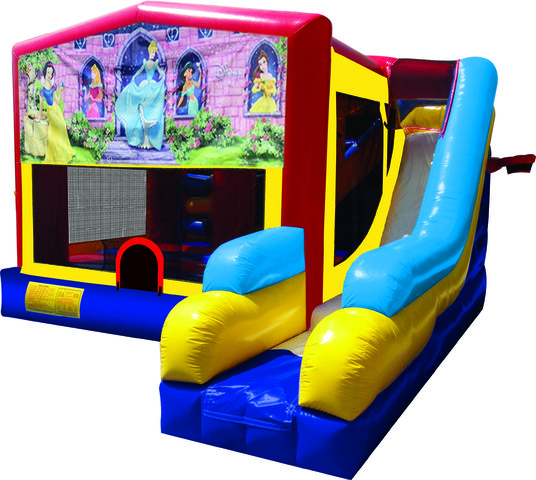 Princess 7N1 Inflatable Combo Fun Jump