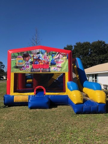 Doc McStuffins 7N1 Inflatable Combo Fun Jump