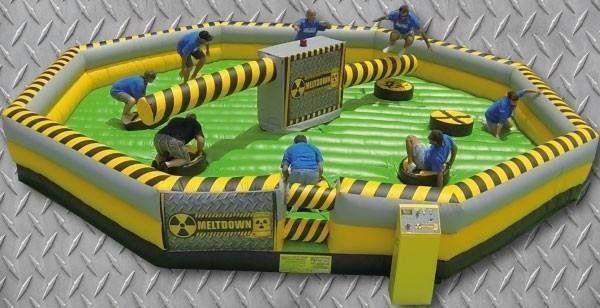 Toxic Meltdown Inflatable Ride