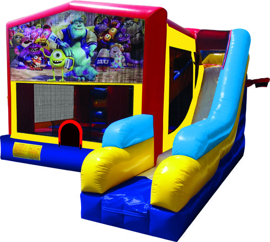 Monsters, Inc. 7N1 Inflatable Combo Fun Jump
