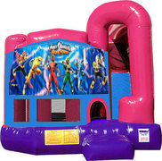 Power Rangers 4N1 Bounce House Combo (Pink)
