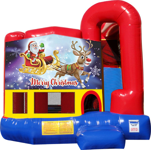 Santa and Rudolph 4N1 Fun Jump Combo 