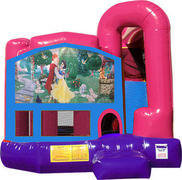 Snow White 4N1 Bounce House Combo (Pink)