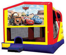 Cars 4n1 Inflatable Combo Fun Jump