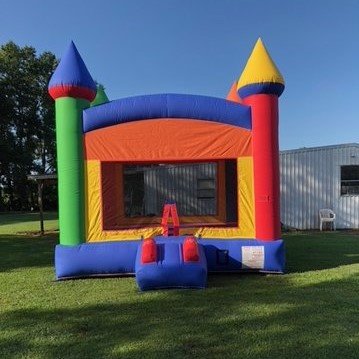 A Castle Inflatable Fun Jump