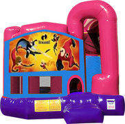 Incredibles 4N1 Bounce House Combo (Pink)