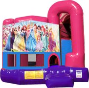 All Disney Princesses 4N1 Bounce House Combo (Pink)
