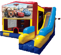 Cars 7N1 Inflatable Combo Fun Jump