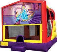 Cinderella 4n1 Inflatable Combo Fun Jump