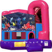 Finding Dory 4N1 Bounce House Combo (Pink)