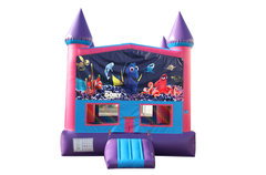 Finding Dory Fun Jump With Basketball Goal (Pink)