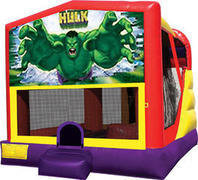 Incredible Hulk 4N1 Inflatable Combo Fun Jump