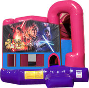 Star Wars 4N1 Bounce House Combo (Pink)