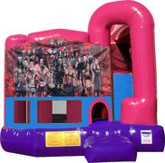Wrestlers 4N1 Bounce House Combo (Pink)