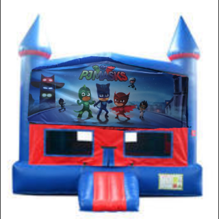 PJ Masks Bounce House With Basketball Goal