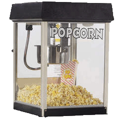 Popcorn Machine With Supplies